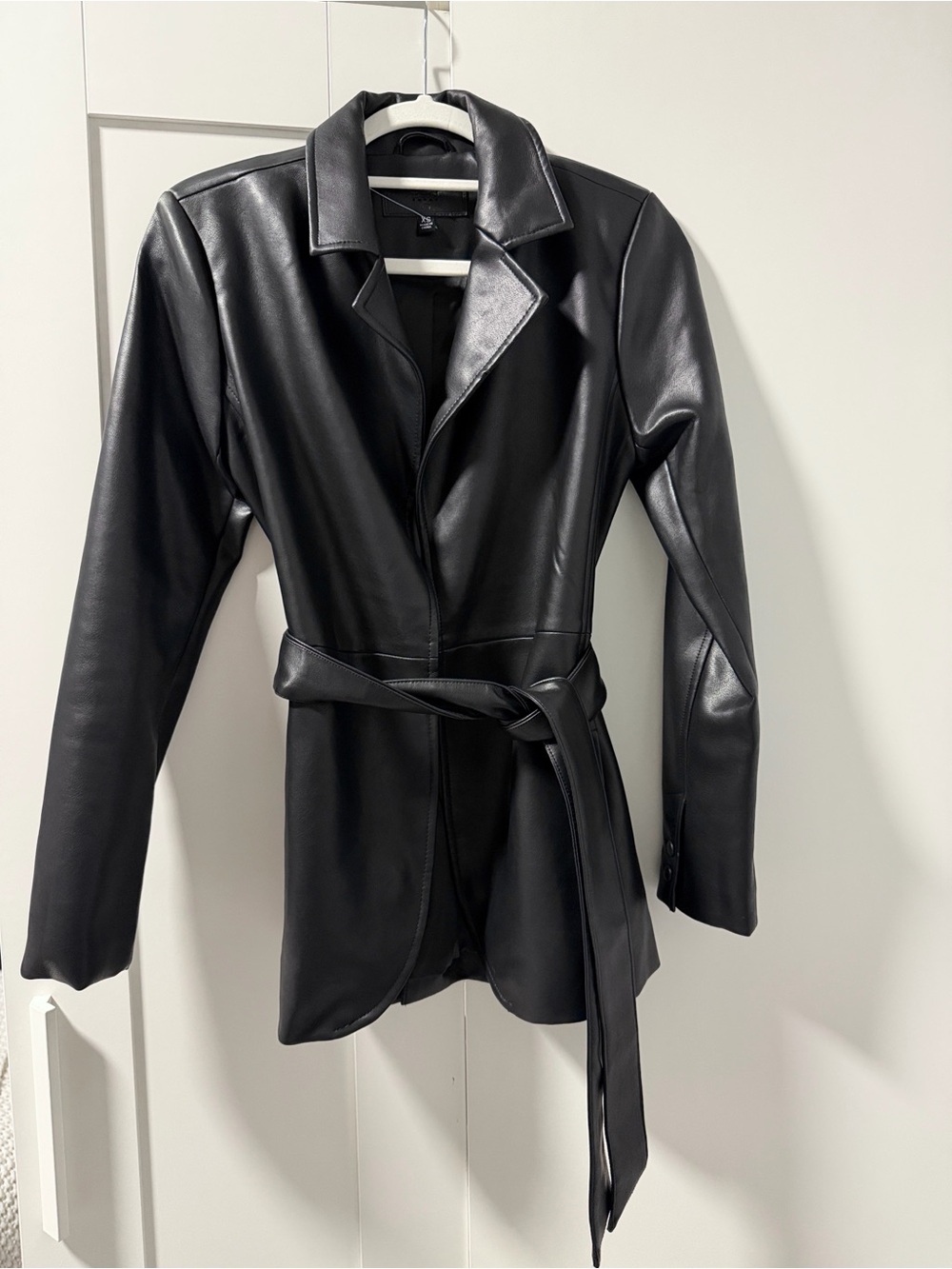 BLANKNYC Black Belted Blazer
